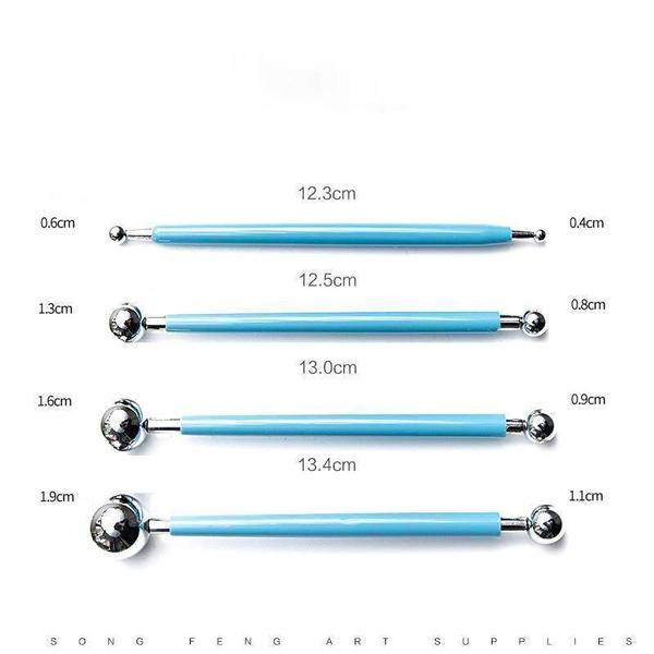 30 шт. Набор инструментов для керамики Набор инструментов для лепки из глины DIY Дрель Ручка для керамики Скульптура Резьба Скульптура Ремесло Набор инструментов для моделирования с деревянной ручкой для начинающих