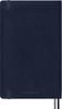 Moleskine Блокнот Классический Расширенный Блокнот Мягкая Обложка Однотонный Большой Размер широкий x 21см Сапфирово-синий QP618EXPB20 (400 страниц) (13см в длину)