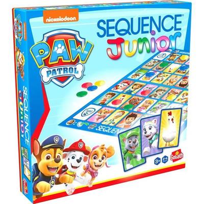 Настольная игра - GOLIATH - Sequence Junior Щенячий патруль - Семейная игра от 3 лет