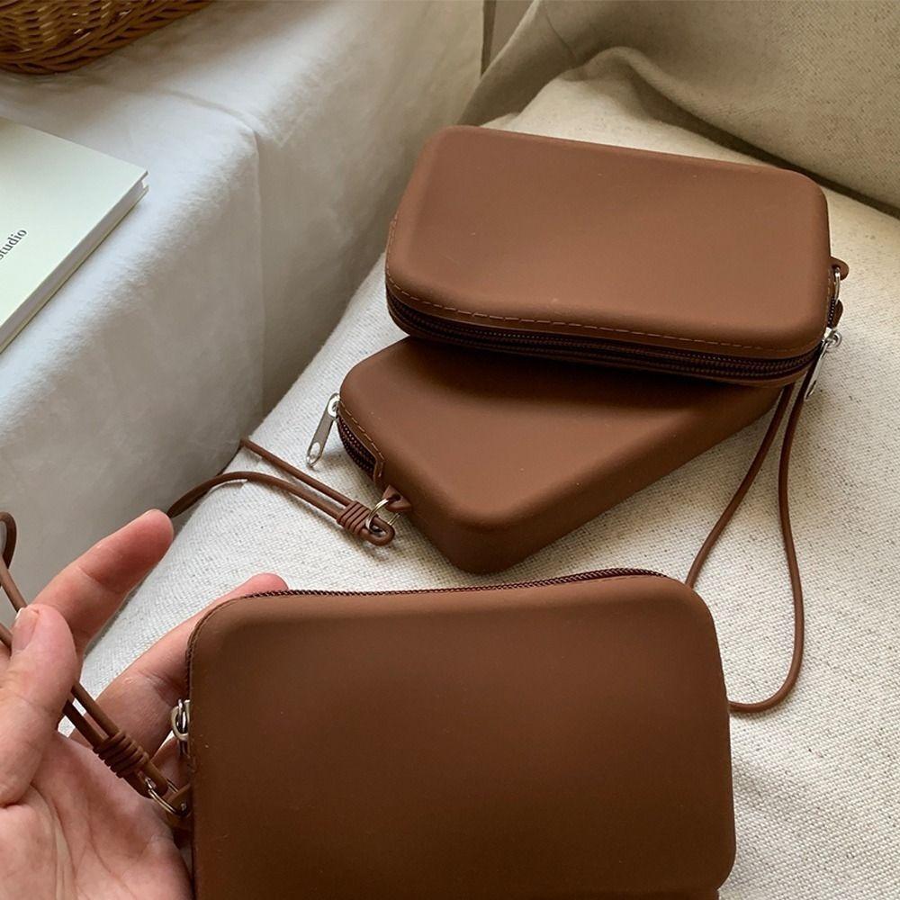 Кошелек для монет большой вместимости однотонный, сумка для канцелярских принадлежностей, портативная сумка для хранения помады, для женщин