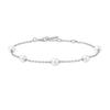 ANIA HAIE Silver Pearl Station 925 Silver Bracelet B065-01H