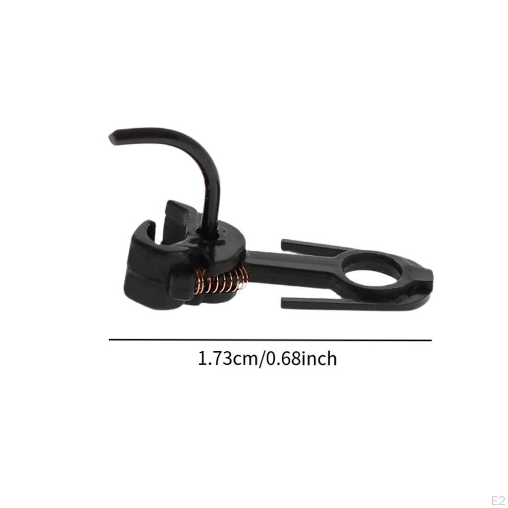 12 Pieces Train Coupler Hook Hobby Accessory Professional Towing Model Railway Parts for