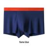 Men's Seamless Antibacterial Modal Boxer Briefs - Mid-Waist, Thin & Breathable