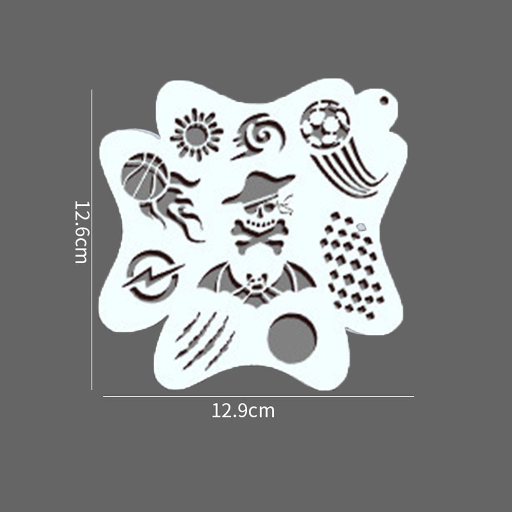 Hollowed DIY Body Art Paint Stencils Copying Stencils Makeup Painting Template  Scrapbooking