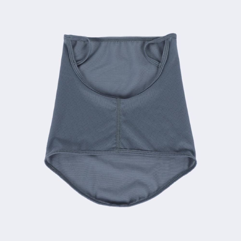 Летняя солнцезащитная маска, защитный шарф для шеи, быстросохнущая сетчатая дышащая анти-УФ-защитная маска для езды на велосипеде, рыбалки и пешего туризма, полумаска для лица