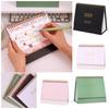 2025 Calendar Solid Color Desk Calendar Planner Desktop Memo Message Small Ornaments