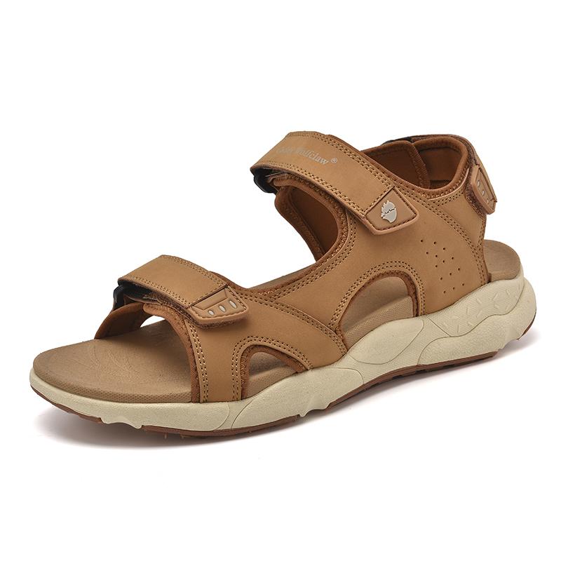 Summer Hot Selling Men's Roman Sandals Thick Soled Beach Shoes Hollowed Out Men's Camping Casual Shoes Anti Slip Free Delivery