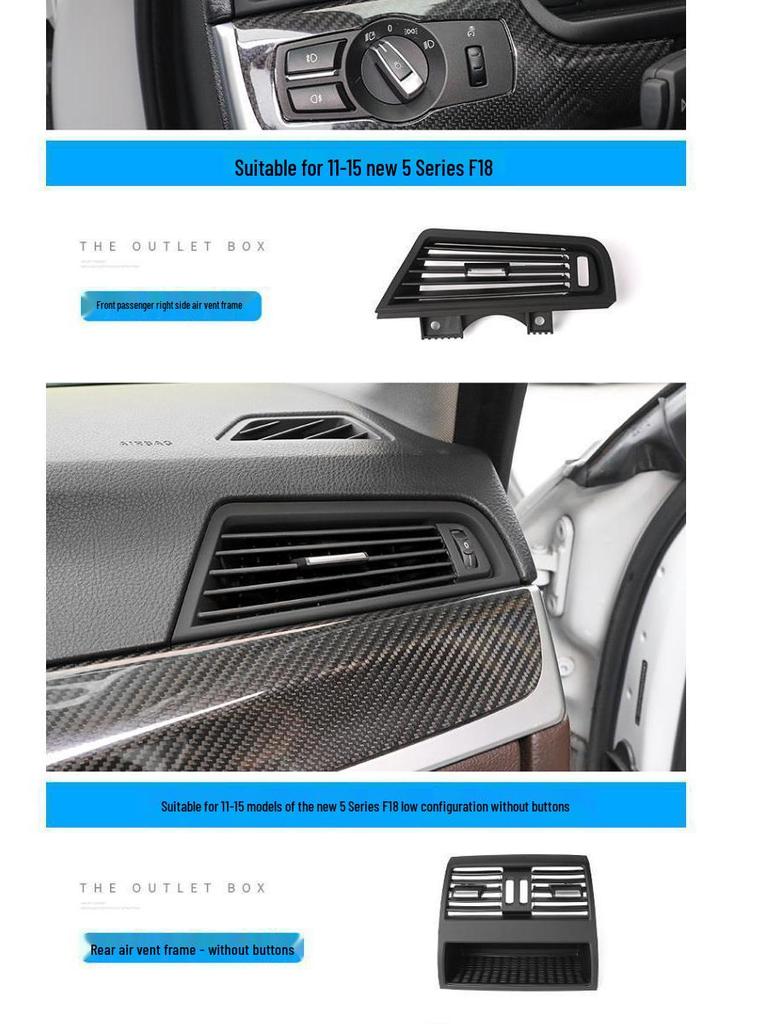 BMW 5 Series F10/F18 Air Vent Grille Accessory