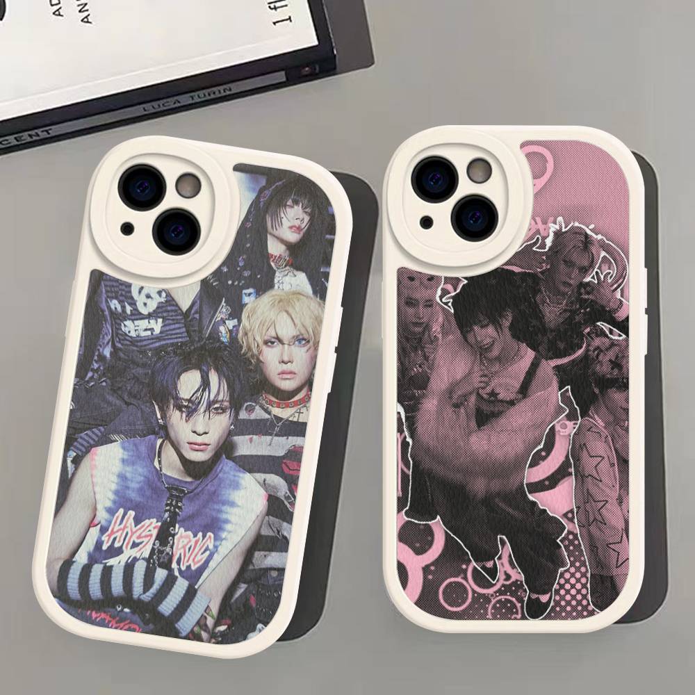 Чехол для телефона Kpop группы XLov из твердой кожи для iPhone 14 13 16 Mini 15 14 11 12 Pro Max Plus Fundas