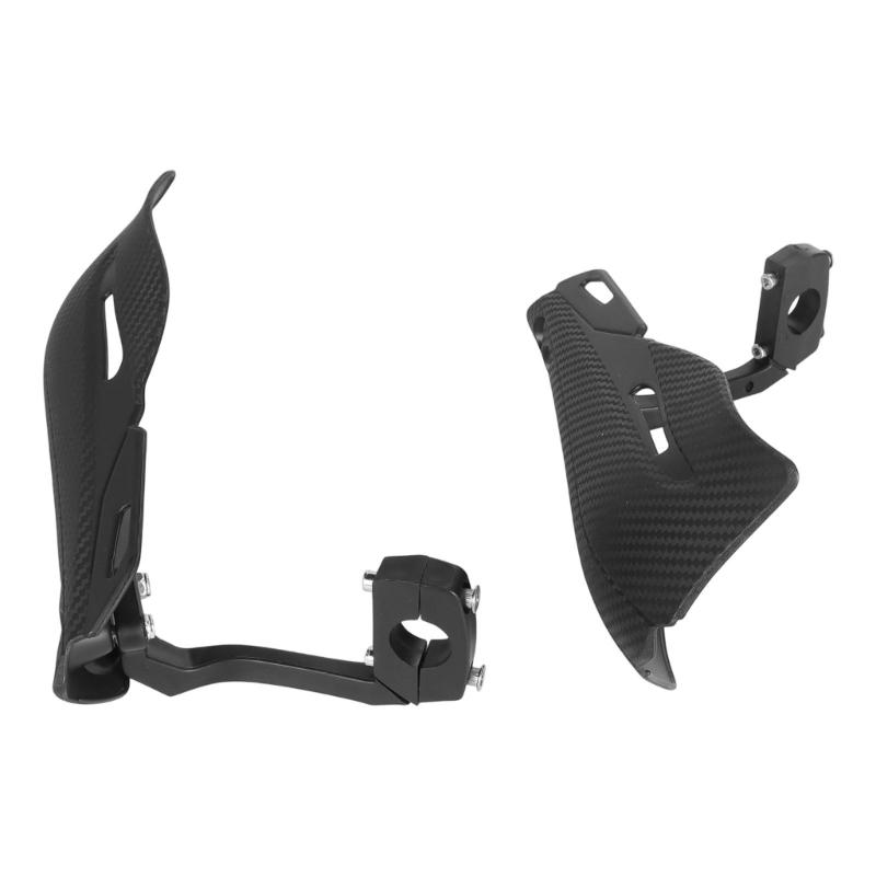 Weatherproof Motorcycle Hand Protectors Ergonomic Design Road Bike Handguards Long Ride Comfort Universal Mounting