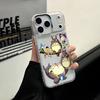 Милый Мультяшный Чехол для Телефона с Тоторо для Apple iPhone 17 Air 16 16e 15 14 13 12 11 Pro Max X Xs XR 8 Plus Роскошный Прозрачный Чехол