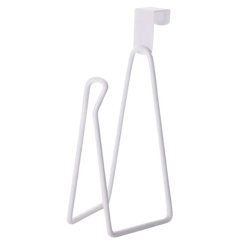 Stainless Steel Toilet Paper Holder Wall Mount Easy Hooks Tissue Towel Roll Dispenser Multifunctional No Punching