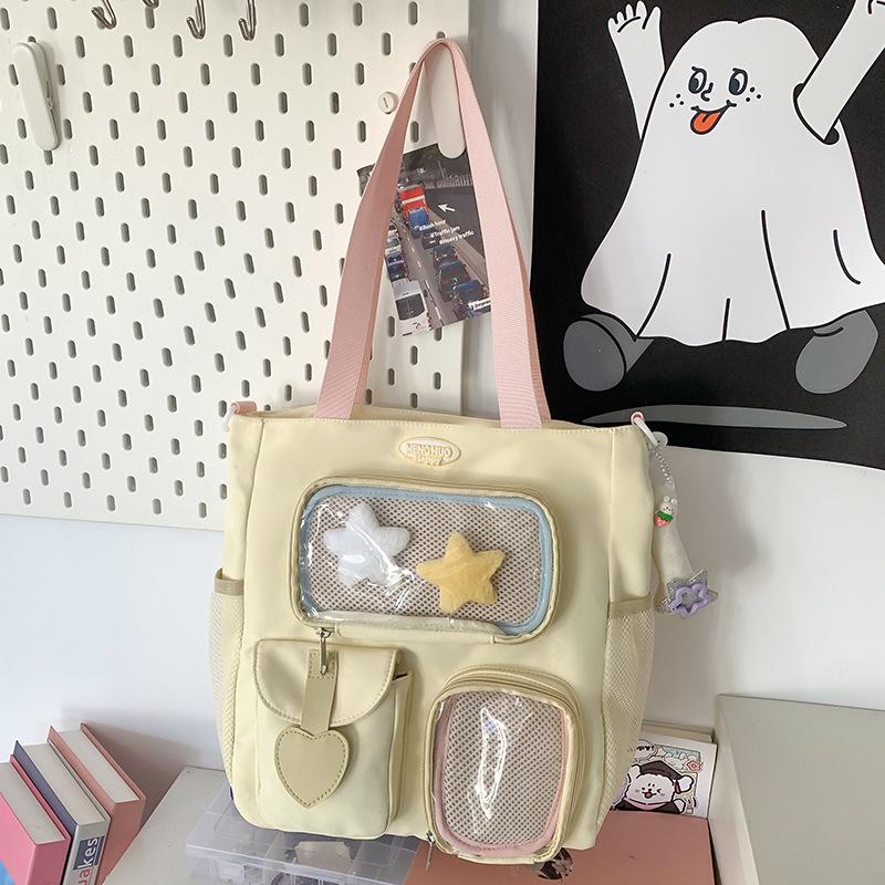 Children's Schoolbag, Girls, Primary School Students, Junior High School Students, Large-capacity Two-piece Backpack