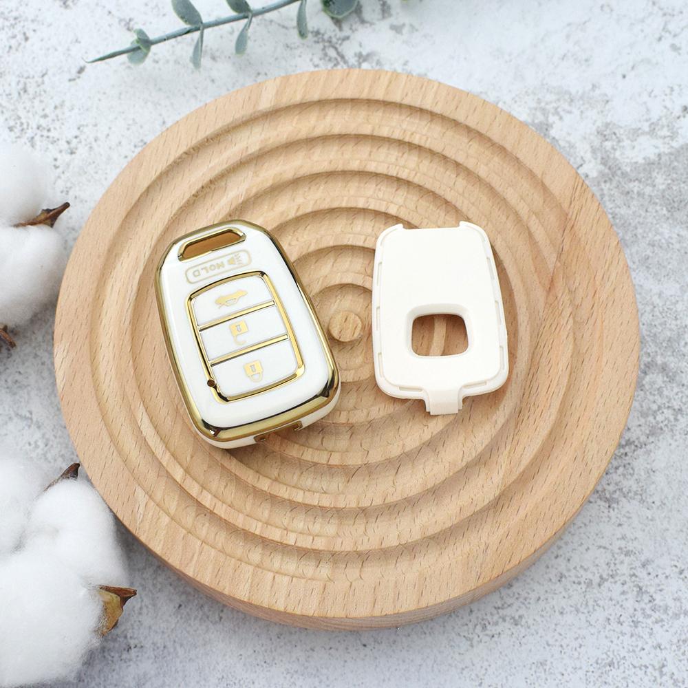 Для Honda Accord CIVIC CRV Jazz HR-V HRV 2013 2014 2015 2016 TPU Shell Fob Car Remote Key Cover Case Accessories