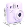 Для камеры Fujifilm Instax Mini12 Силиконовый Чехол Оболочка Защитная Крышка Мягкий Однотонный Защита от Царапин Для Мгновенной Mini 12 Чехол
