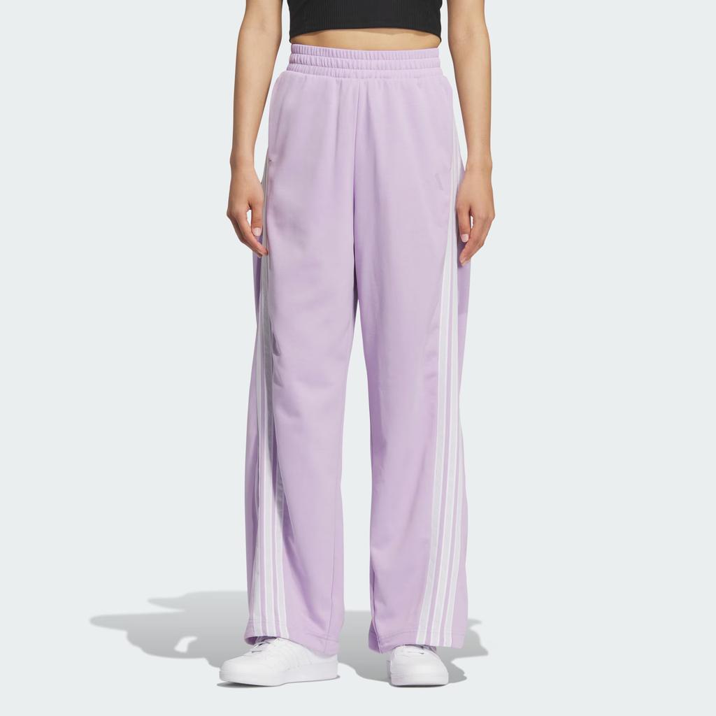 Adidas Dance Story Interlock Бананы Свободные Удобные Полосатые Повседневные Брюки Женские брюки KF4929
