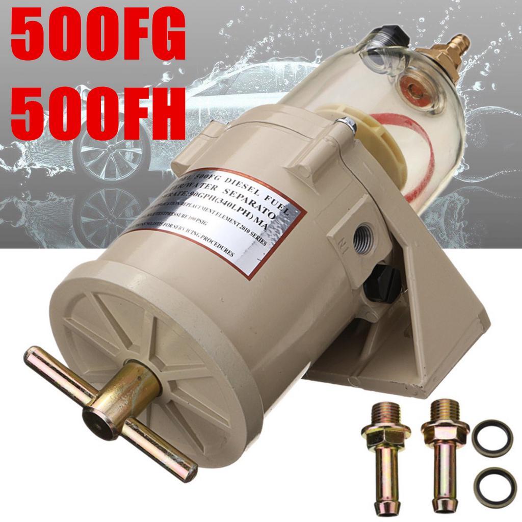 500FG 500FH Diesel-Marine Boat Filter / Water Separator Fuel Filter Water Separator Fit for Diesel-engine New
