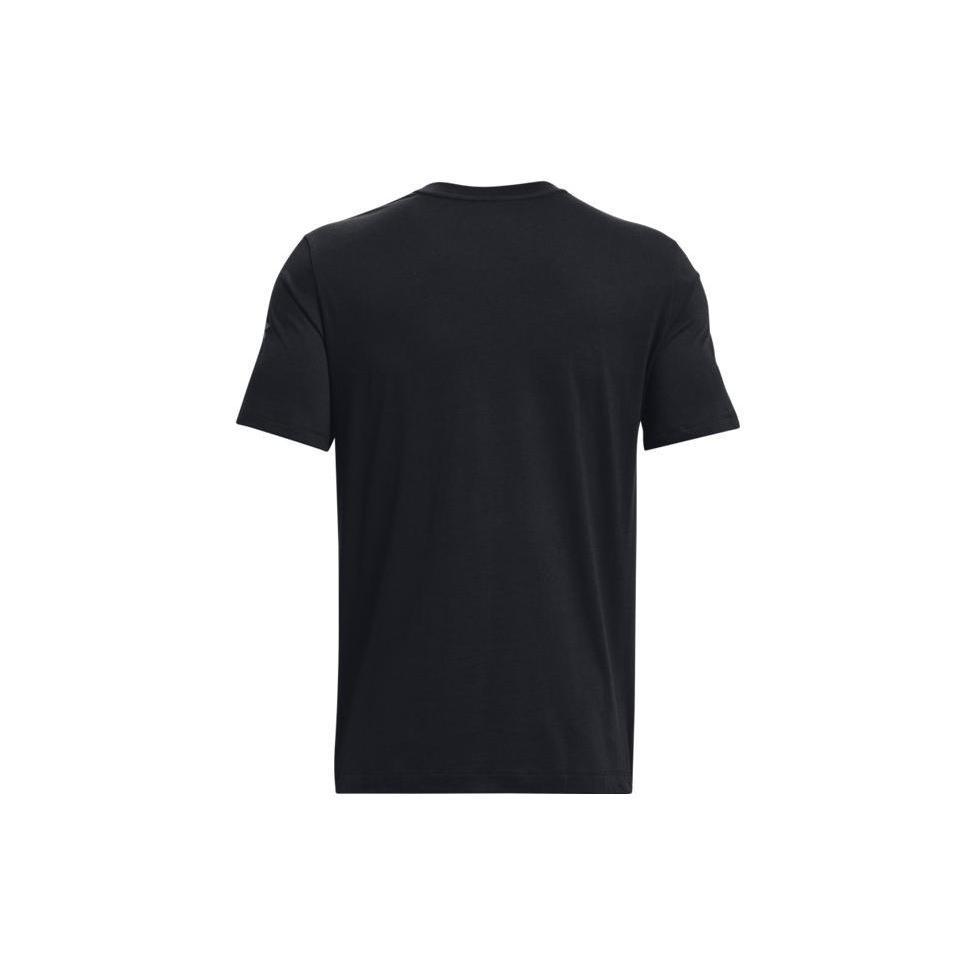 Under Armour Футболки Мужские Черные С Круглым Вырезом Умеренный Прямой Крой 1376204-001