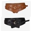PU Leather Waist Belt Alloy Buckle Belts For Wome Fashion Wide Belts  Dress
