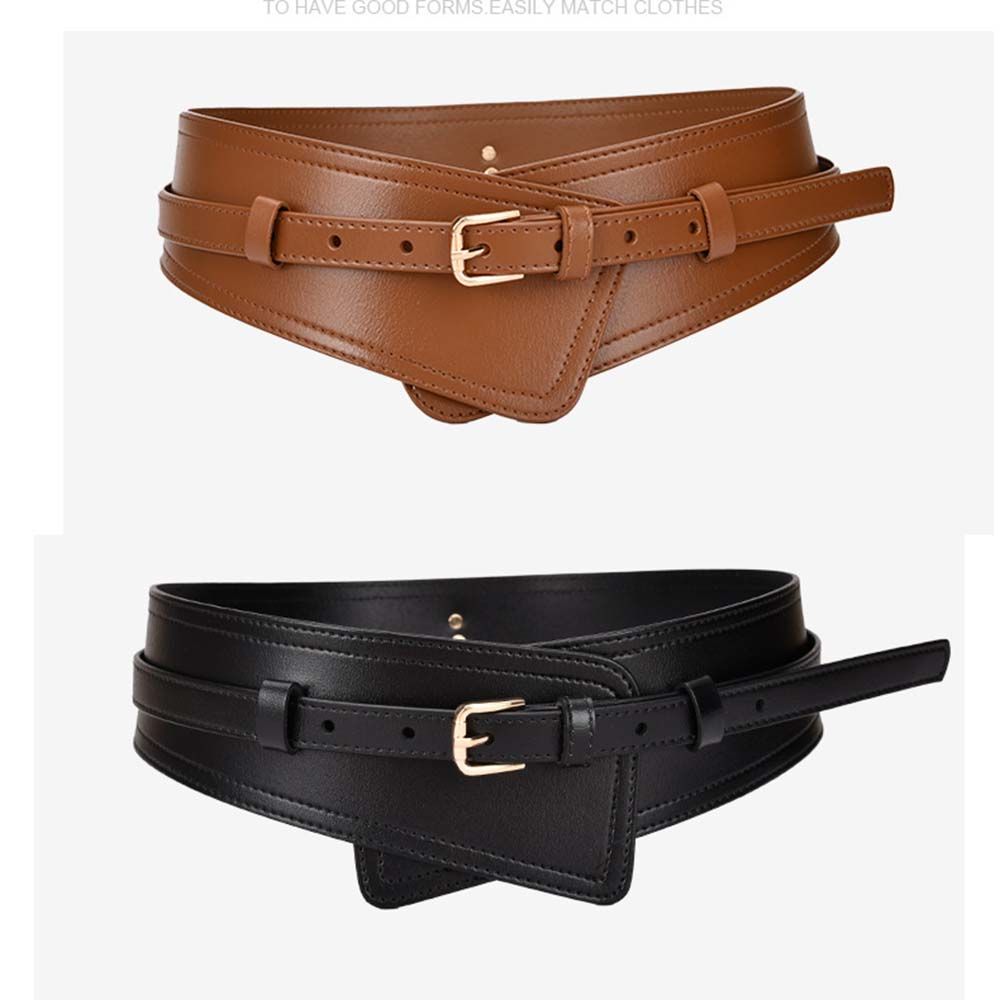 Waist Waist Belt PU Leather Belts For Women Fashion Wide Belts Women