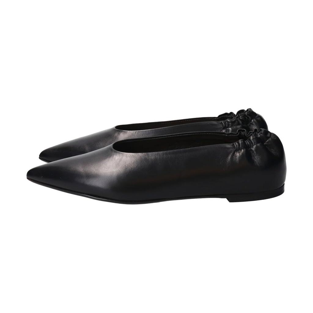 Pumps Pointed Toe Shirring Pumps F31510 Black Cm [Fabiorsconi] Women's 23.0
