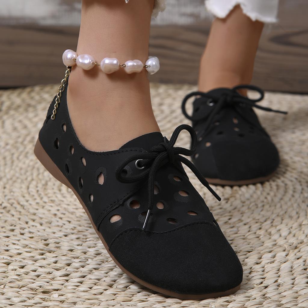 Обувь для женщин на плоской подошве Mokasin Летние женские сандалии Slip-on Barefoot Round Toe Hollow Comfortable Soft White Cheap Распродажа