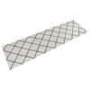 VidaXL Washable Kitchen Rug Square Print 45x150 Cm Velvet 136567