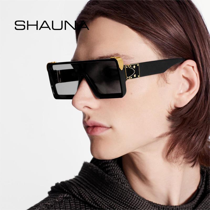 Винтажные солнцезащитные очки унисекс с квадратными стеклами