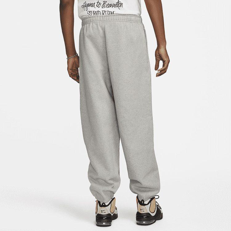 Nike X Stussy Флисовые спортивные штаны Серые DO9340-063