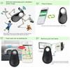 1-5 шт. Мини GPS-трекер Bluetooth-трекер Устройство защиты от потери Круглый Питомец Ребенок Сумка Кошелек Отслеживание Умный Поиск Локатор