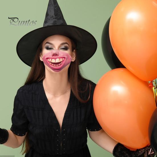 Маска на Хэллоуин из латекса, забавная маска на пол-лица, дышащая, реалистичная, ужасная маска для костюмированной вечеринки, косплей