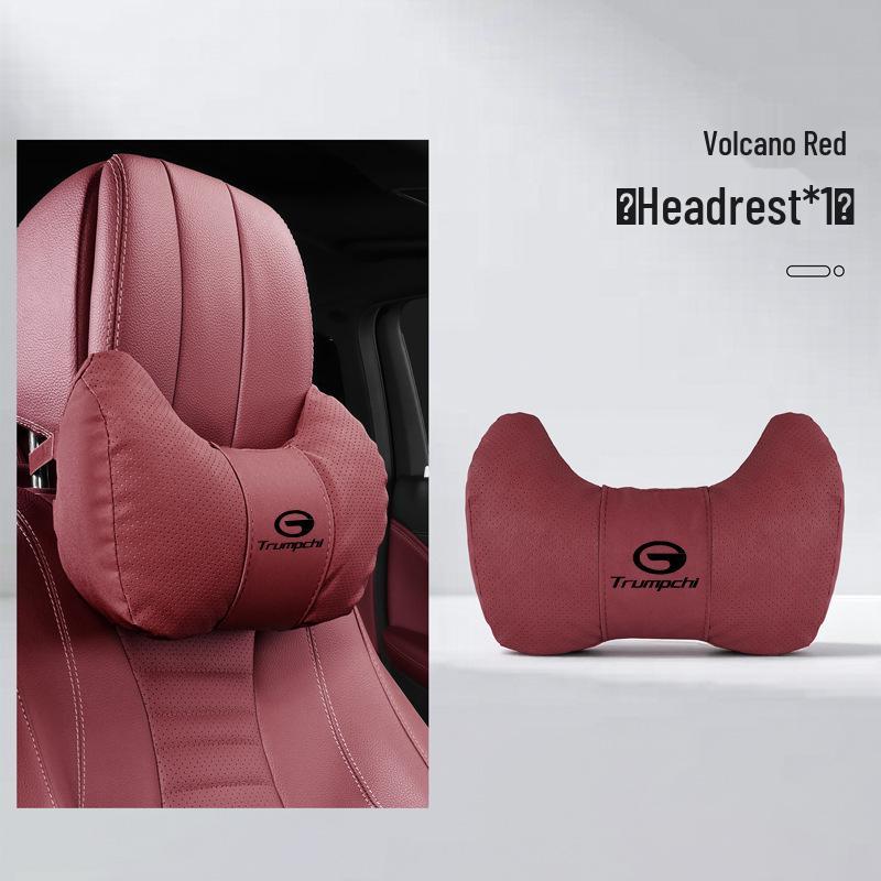 Trumpchi Car Headrest & Lumbar Support Pillow - GS4/GS8/M8/M6 Shadow Leopard, GS3 Shadow Cool, Horn Neck Protection Cushion
