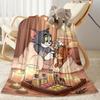 Tom And Jerry Adventure Suitable blanket for offices, travel, living rooms also a good gift for friends and family Suitable for all seasons.