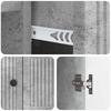Sideboard Concrete Grey 66 x 34.5 x 90 cm Particleboard