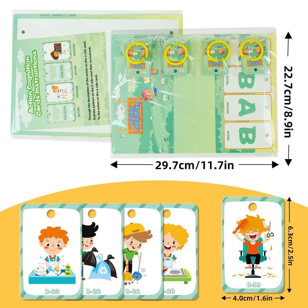 96 Карточек для рабочего стола Английские слова Мультфильмы Анимация Детские развивающие игрушки Интерактивные карточки для родителей и детей
