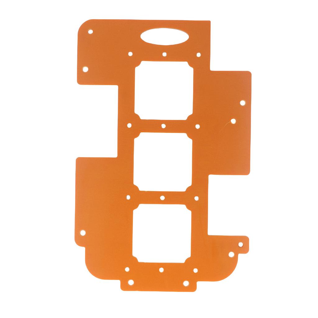 3 In 1 Slotting Template Cabinet Embedded Handle Slotting Round Corner Routing Socket Bottom Box