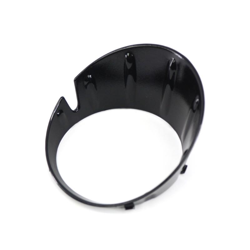 High-performance Front Bumper Fog Light Chrome Ring Cover for R55 R56 R57 R58