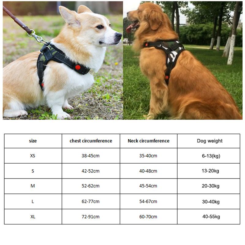 Dog Soft Adjustable Harness Vest Dog Chest Strap Walk Out Hand Strap Dog Collar