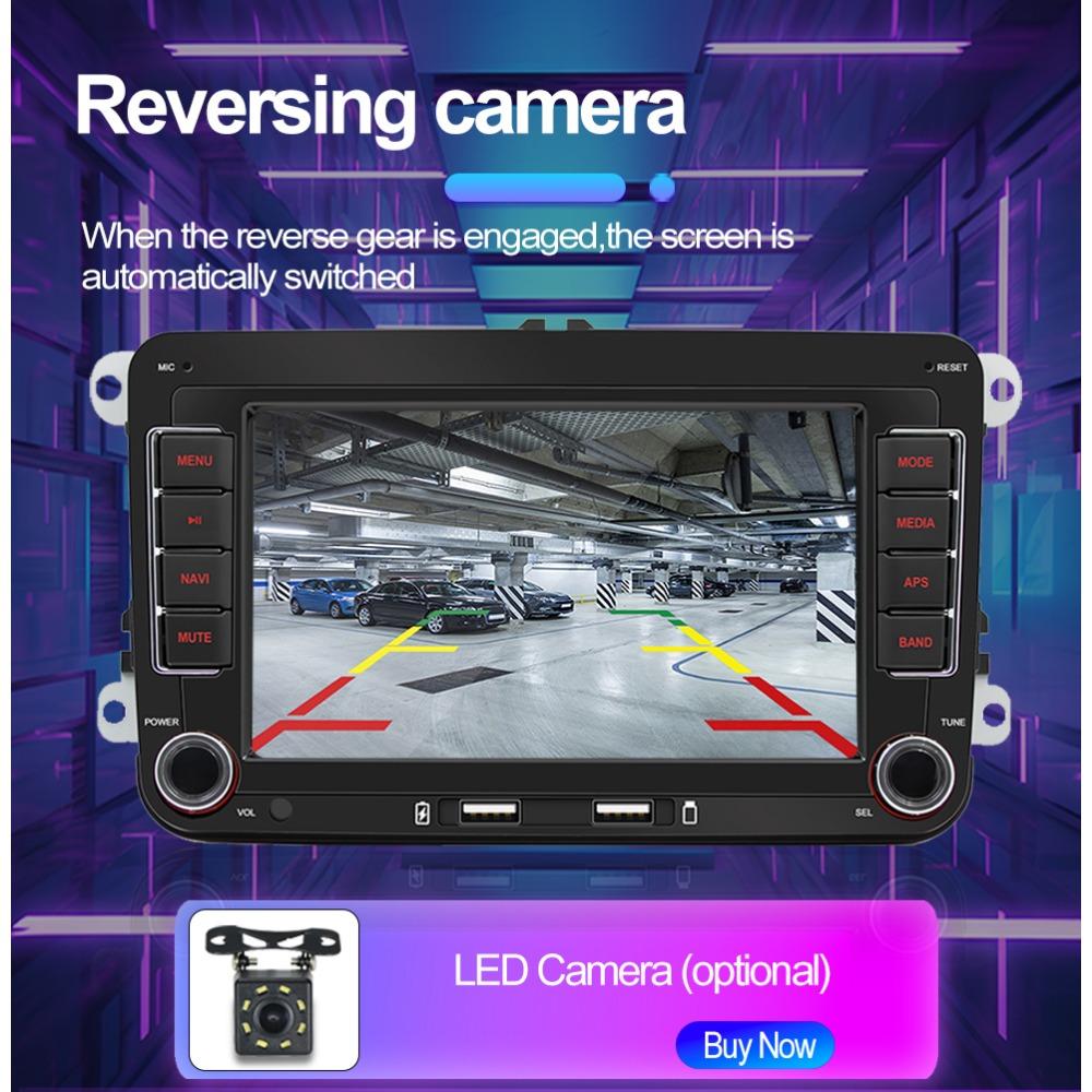 Car Radio Multimedia Player For Volkswagen/Volkswagen/Golf/Polo/Tiguan/Passat/b7/b6/SEAT/Leon/Skoda/Octavia 2 Din Android Carplay GPS Autoradio 1+32GB