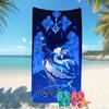 Customizable personalized beach towels Genshin Impact Furina themed designs.Suitable for the beach, yoga, sports;ideal as beach accessories