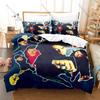 INXS Bedding Set Duvet Cover + 2 Pillowcases Australian New Wave Rock Michael Hutchence Vintage 80s Bedroom Decor