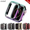 Bling Cover for Apple Watch Case 44mm 40mm IWatch 42mm 38mm Diamond Bumper Protector Apple Watch Series 6 5 4 3 2 SE Accessories
