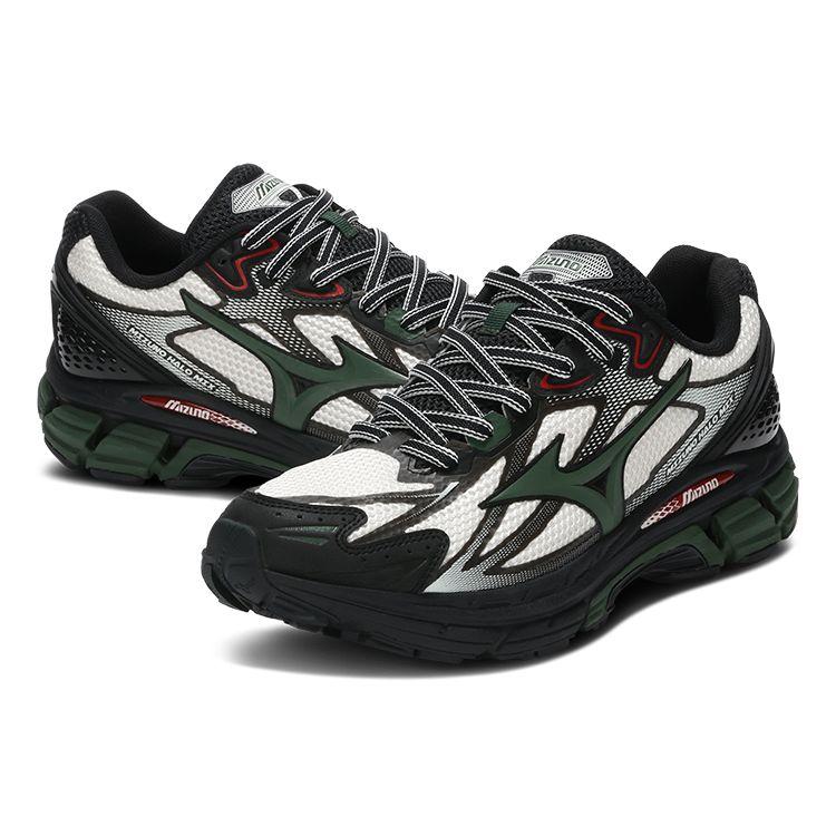 Mizuno Halo Mix Удобные Универсальные Модные Уличные Сетчатые Амортизирующие Нескользящие Износостойкие Дышащие Амортизирующие Низкие Кроссовки для Бега D1GH240802