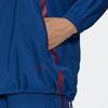Adidas Stella McCartney Series Solid Color Slim Sports Jacket Daily Casual Outerwear Women Royal-Blue HI6131