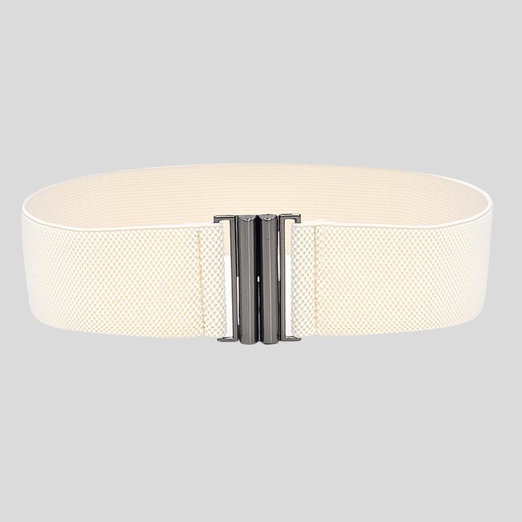 Модные женские широкие ремни, женские широкие эластичные ремни с пряжкой на талии, эластичное платье