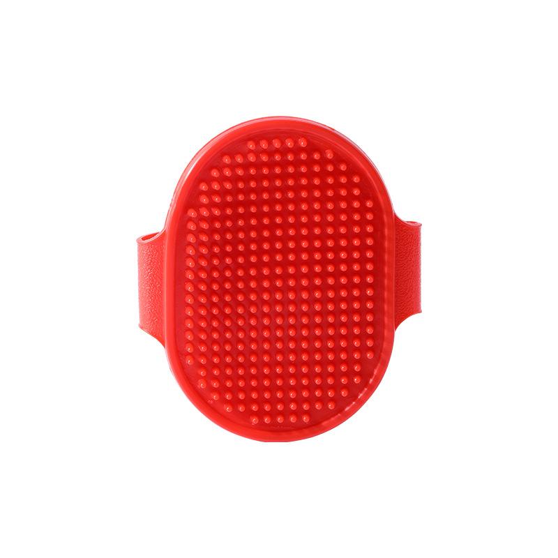 Новая мягкая резиновая щетка для собак, расческа для кошки, щетка для ванны, резиновые перчатки, массажная щетка для ухода за волосами, собака, кошка, 12,3*9,7 см, товары для собак