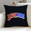Popular Bbackwoodsfed Cushion Cover Soft  EasyWash Pillow Case  Versatile for Couch Bed Travel and Office