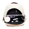 Ielgy Backpack Soft Leather Fashion Simple Waterproof Large Capacity Travel School Bag