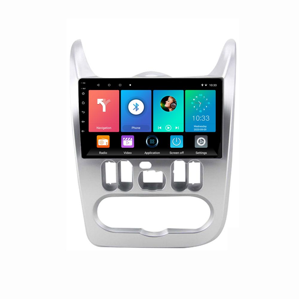 9-дюймовый Android Carplay для Renault Logan I Sandero 2009-2015, автомобильный радиоприемник, мультимедийный видеоплеер, GPS-навигация, WIFI, 2 + 32 ГБ