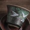 Керамическая супница Sancai Kung Fu Creative Tea A Crane Queen's Cup Tea Bowl Gaiwan Керамический супник Набор для чая из толстого фарфора